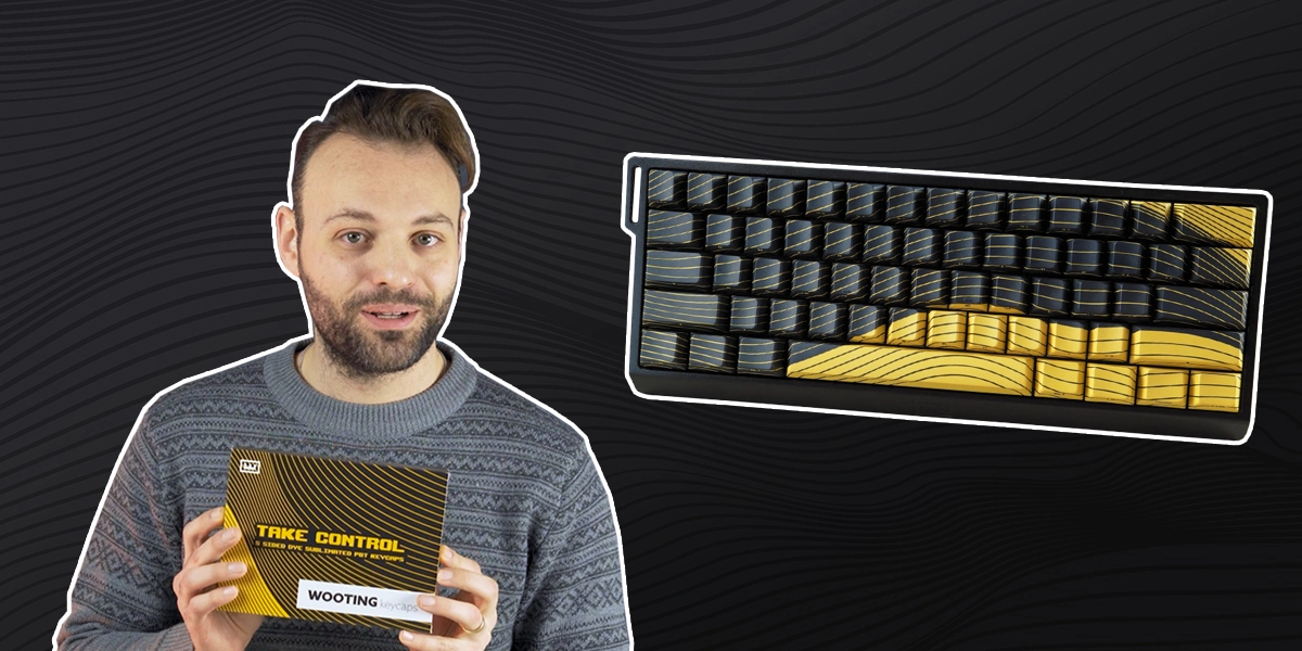 Wooting 純正 Detachable  Set Take Control Wooting Take Control Keycaps : r/MechanicalKeyboards