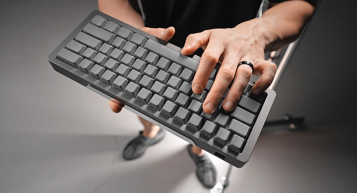 Wooting 60HE+ Optimumカスタム Optimum case 60%