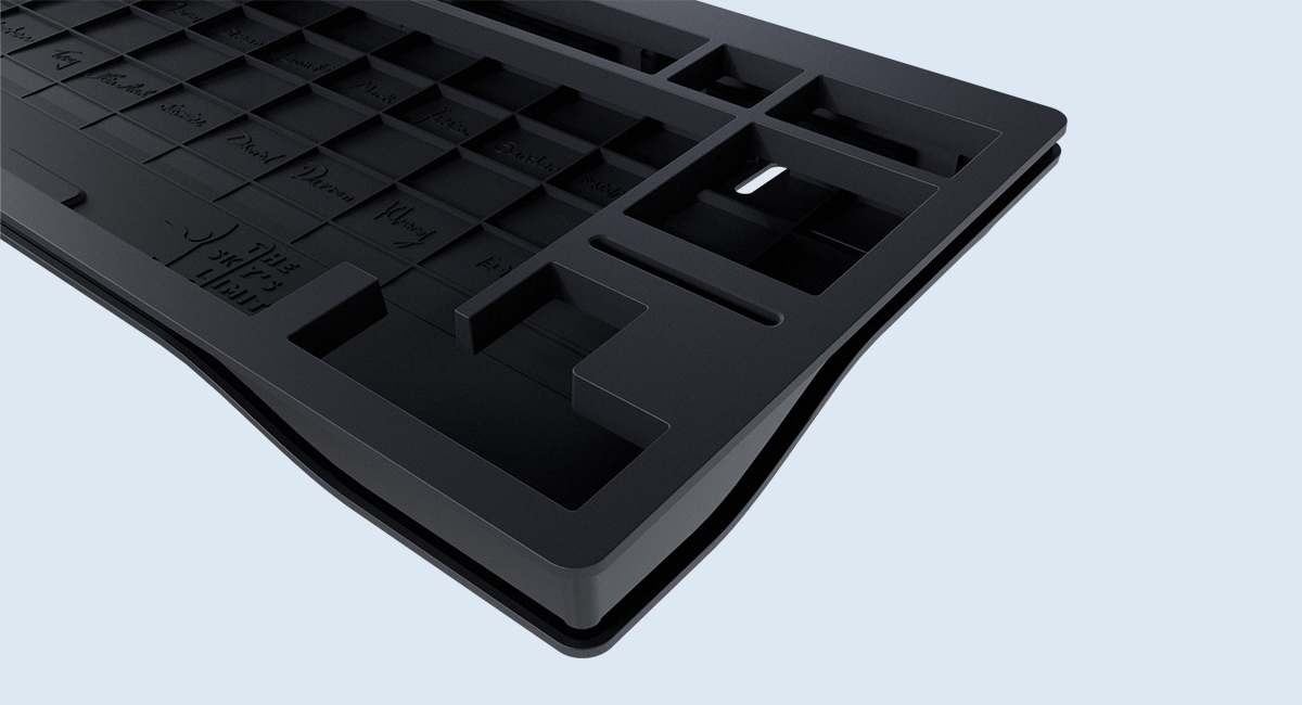wooting 80he PCRケース 英語配列 Wooting 80HE PCR ABS case | Wooting