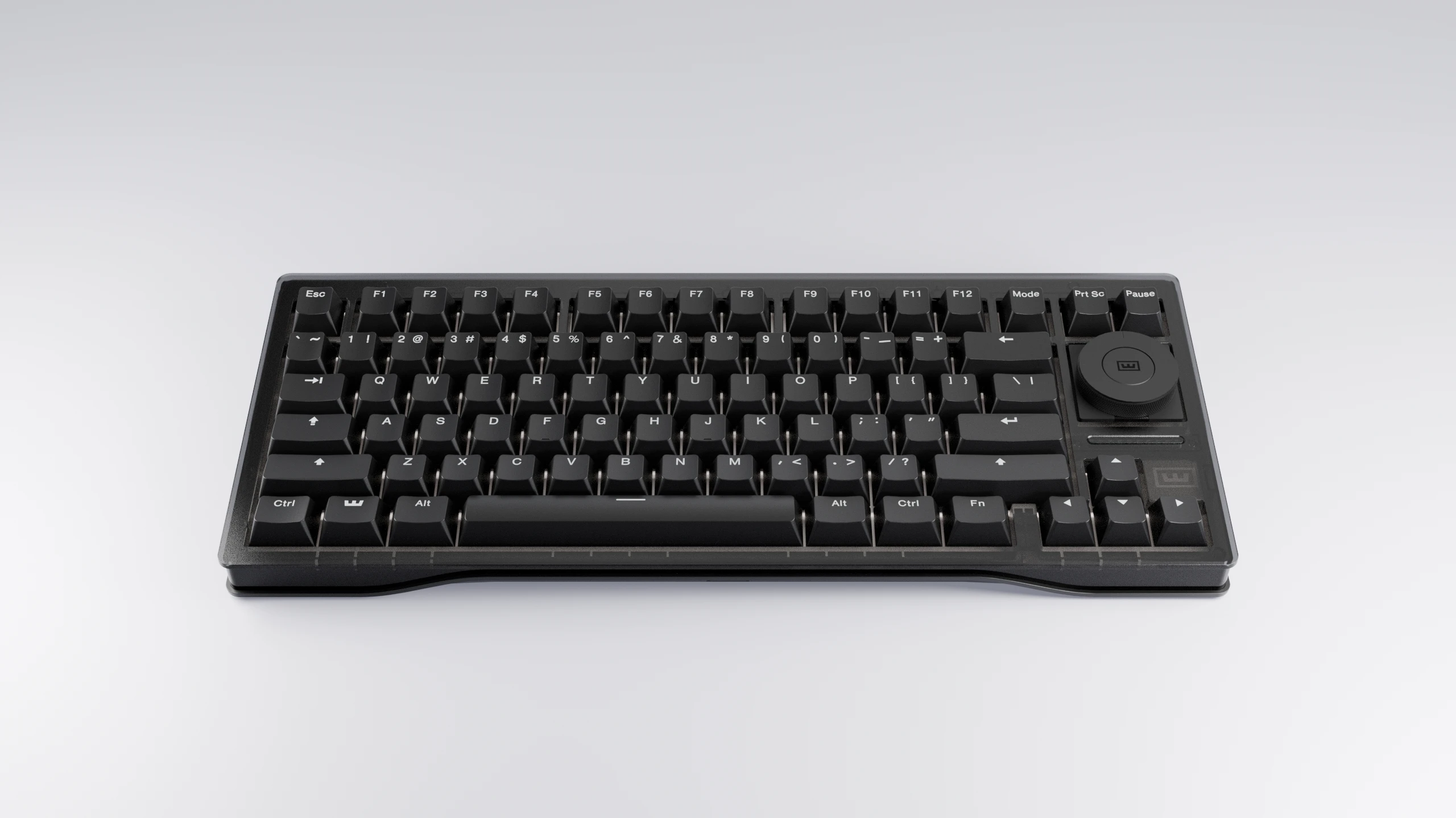 Wooting 80HE+ (Dark, Пластиковый, Lekker Tikken Medium, Knob)
