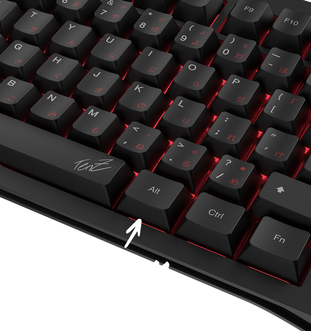 Wooting TenZ custom keycap design