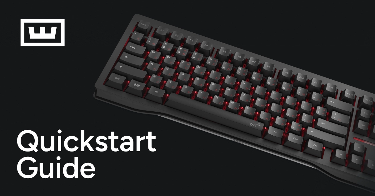 Wooting 80HE TenZ Takeover Quickstart Guide | Wooting