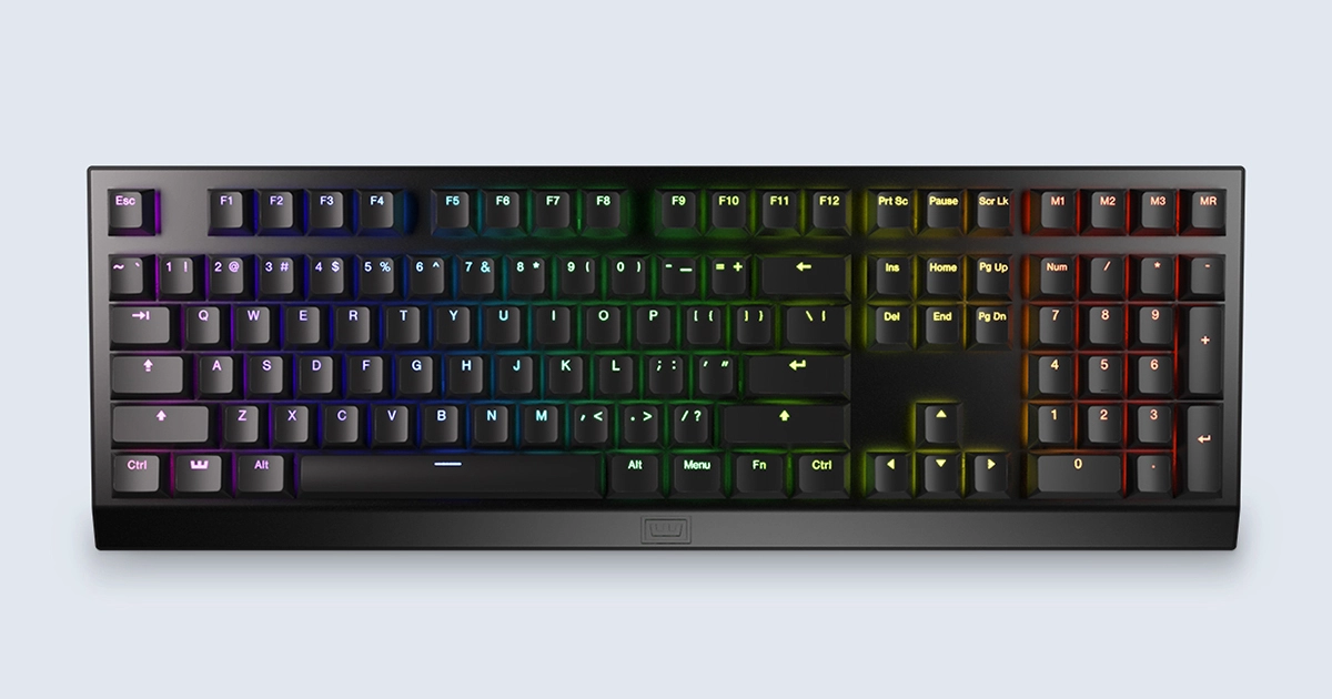 Wooting Etched Backlit ABS keycap Set - Black