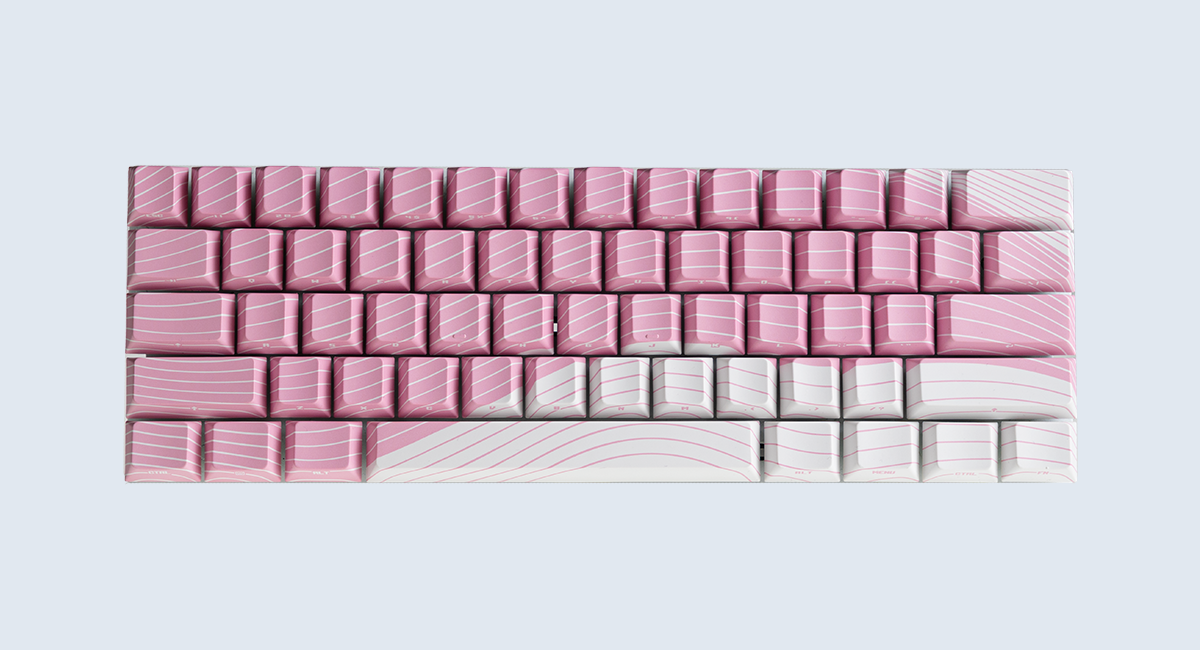 Wooting 5 sided Dye-sub PBT Keycap Set - Take Control | Wooting