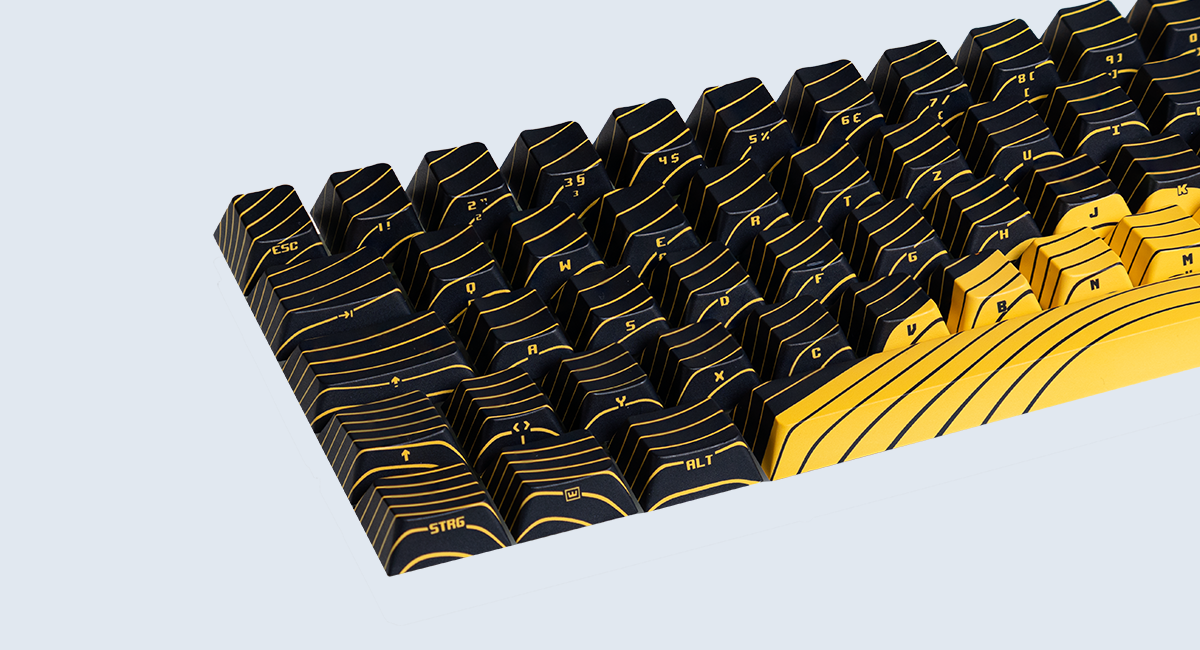 Wooting 5 sided Dye-sub PBT Keycap Set - Take Control | Wooting
