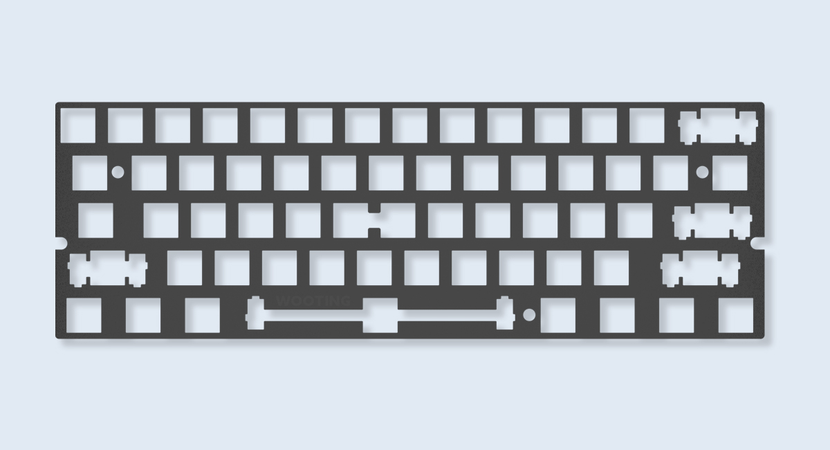 PC Switch Plate Kit for Wooting 60HE | Wooting PC Switch Plate Kit for Wooting 60HE | Wooting