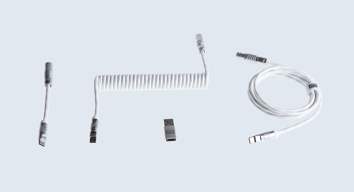 Wooting コイルケーブルセット Wooting 着脱式 USB-C コイル／ストレート ケーブルセット | Wooting